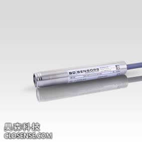 BD|SENSORS LMP 305传感器不锈钢纤细型投入式液位计 Ø 19